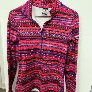 Nike Therma Dri-FIt 1/2 zip - Womens small